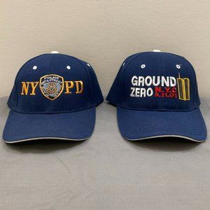 NYPD and Ground Zero Ballcaps